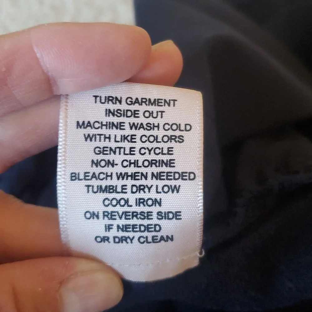 Philosophy Black Linen Blend Wide-Leg Flowy Pants Size M Medium - Picture 12 of 12